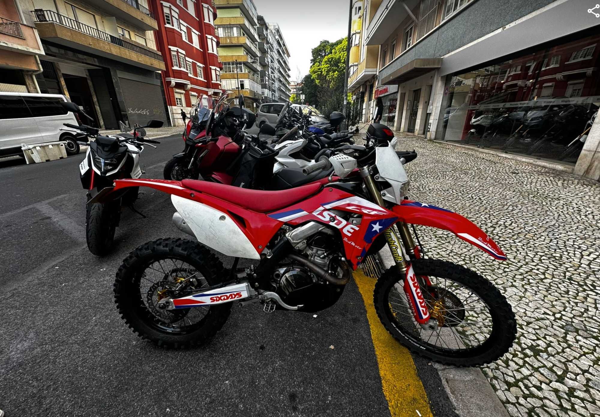 honda crf 450 ano 2018 matriculada red moto enduro TT