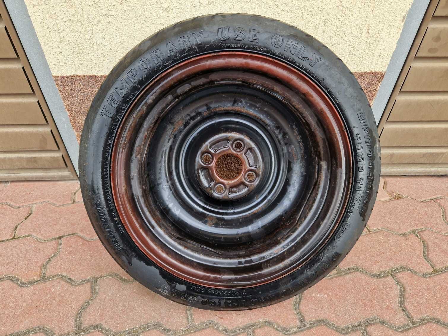 Koło dojazdowe/Dojazdówka Opel/Chevrolet/Daewoo