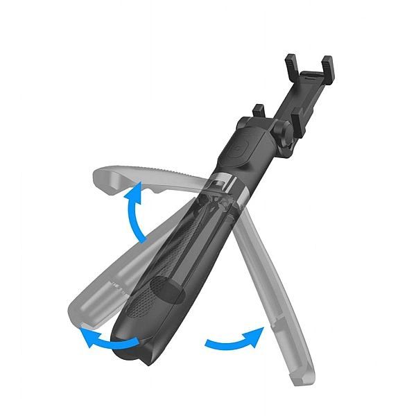 Tech-protect L01s Bluetooth Selfie Stick Tripod Black