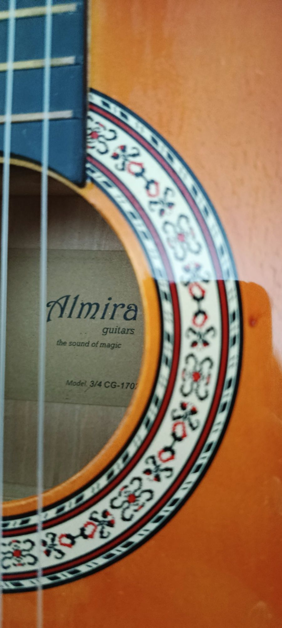 Класична гітара ALMIRA для початківць 3/4 в ідеальному стані