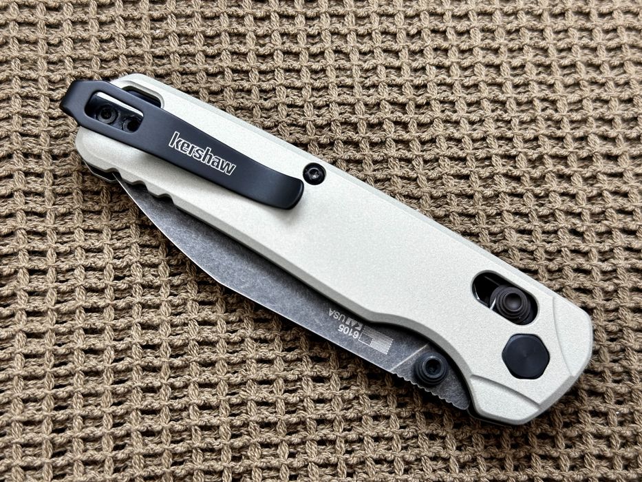 Ніж Kershaw Bel Air White Alluminium 6105 MagnaCut