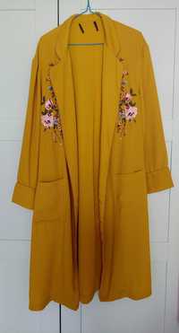 Nowa żółta narzuta, kimono ASOS rozm. 36