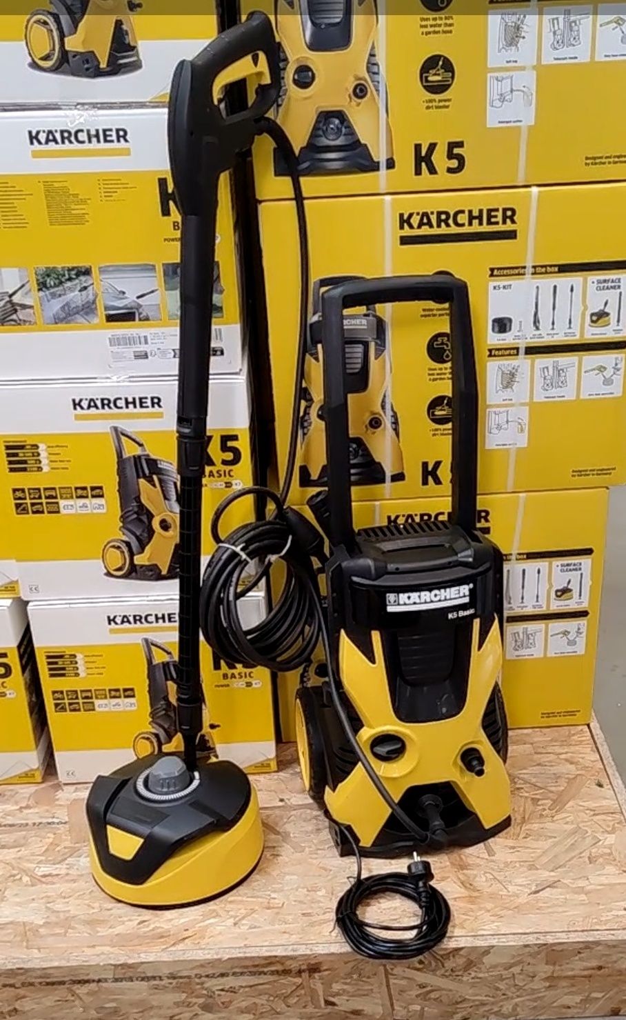 Мінімийка Karcher K 5 Basic +Т5 щітка 1.180-587.0