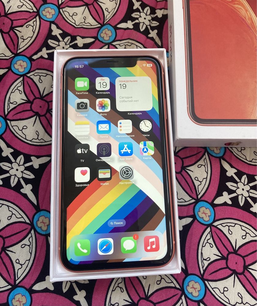 iPhone Xr б/в, 128GB Coral Neverlock