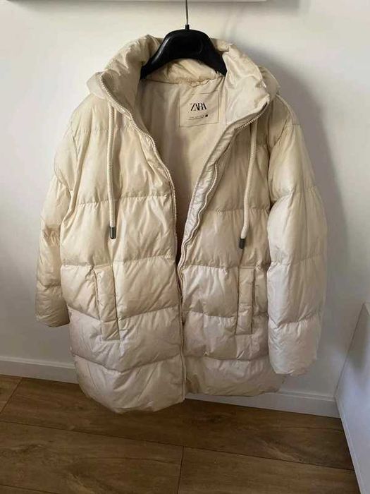 Zara kurtka puchowa XL