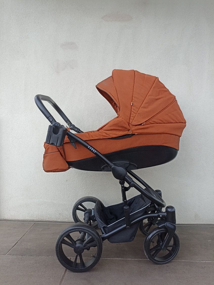 Wózek 3/1,4/1 Bebetto tito fotelik cybex cloud i size rozkladany