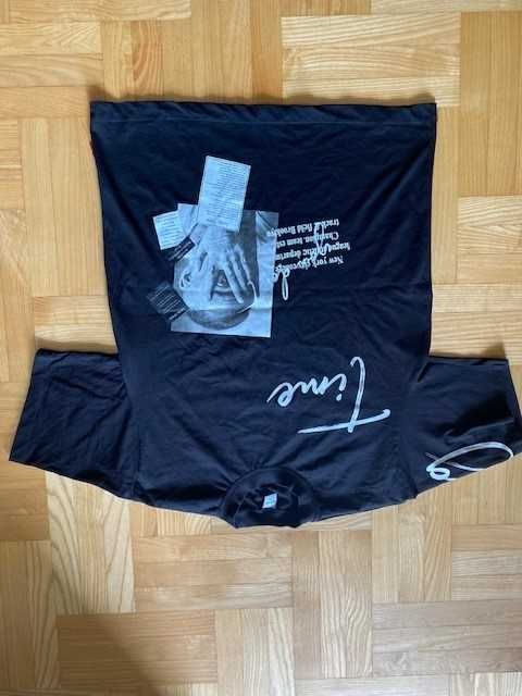 T-Shitr RETRO roz.L - czarna. NOWA