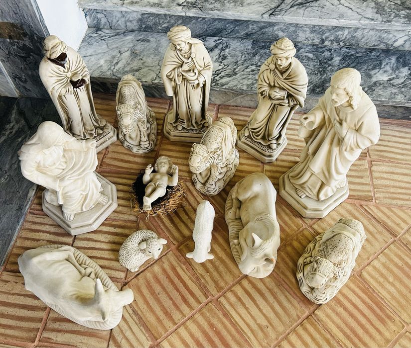 Presepio em loica/ barro