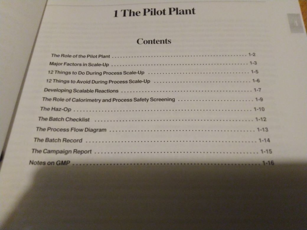Для химика. The Pilot Plant Real Book. Francis X. McConville