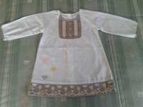 Túnica vestido da Vertbaudet 18 meses nova