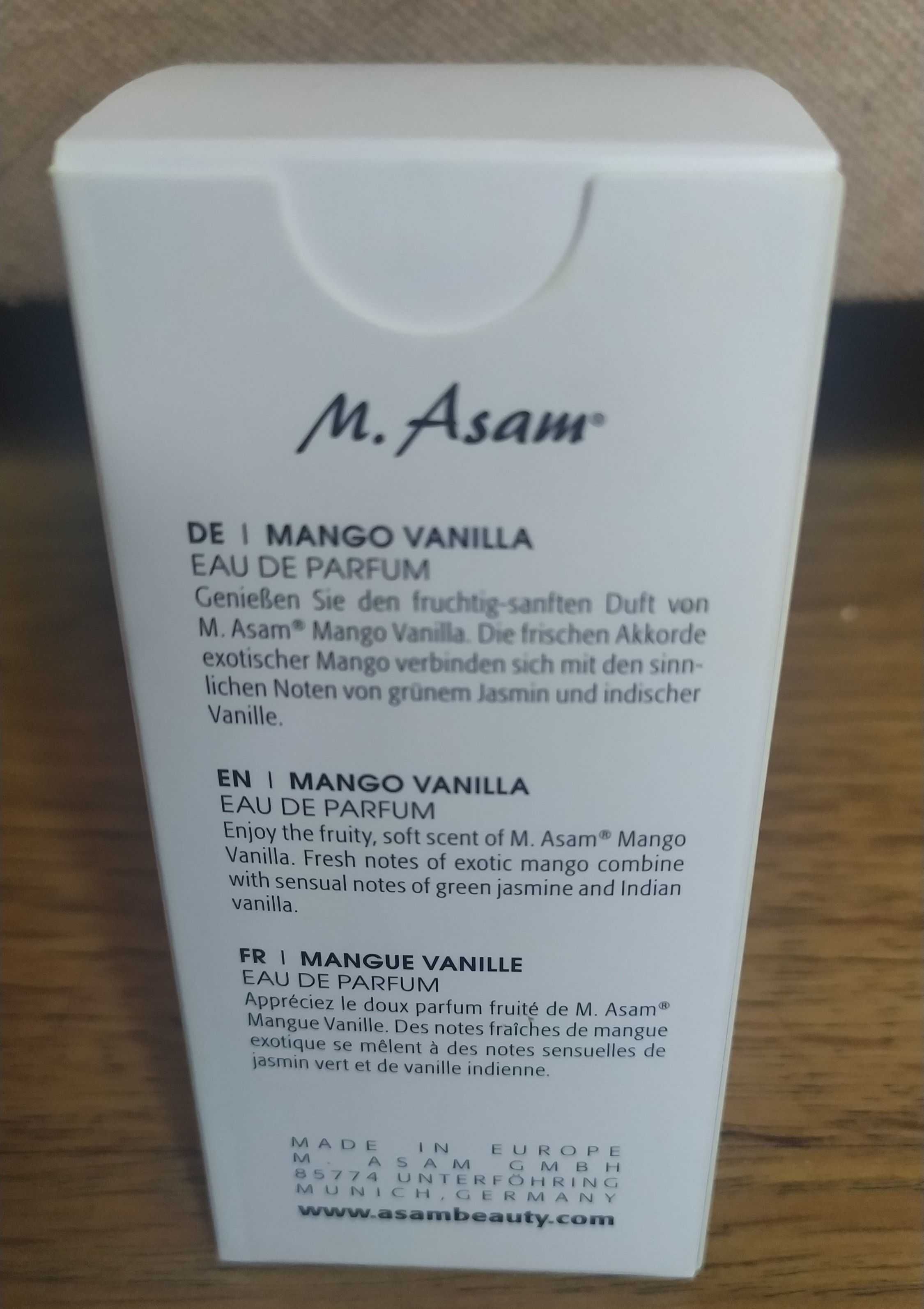 Woda perfumowana MANGO VANILLA M.Asam