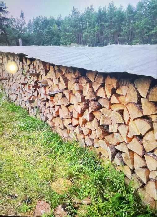 Drewno kominkowe opałowe sosna buk transport