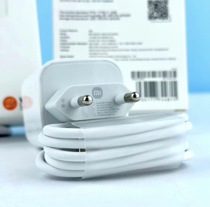 Зарядний блок+ кабель 67w зарядний пристрій Xiaomi GaN PD67W Type-C