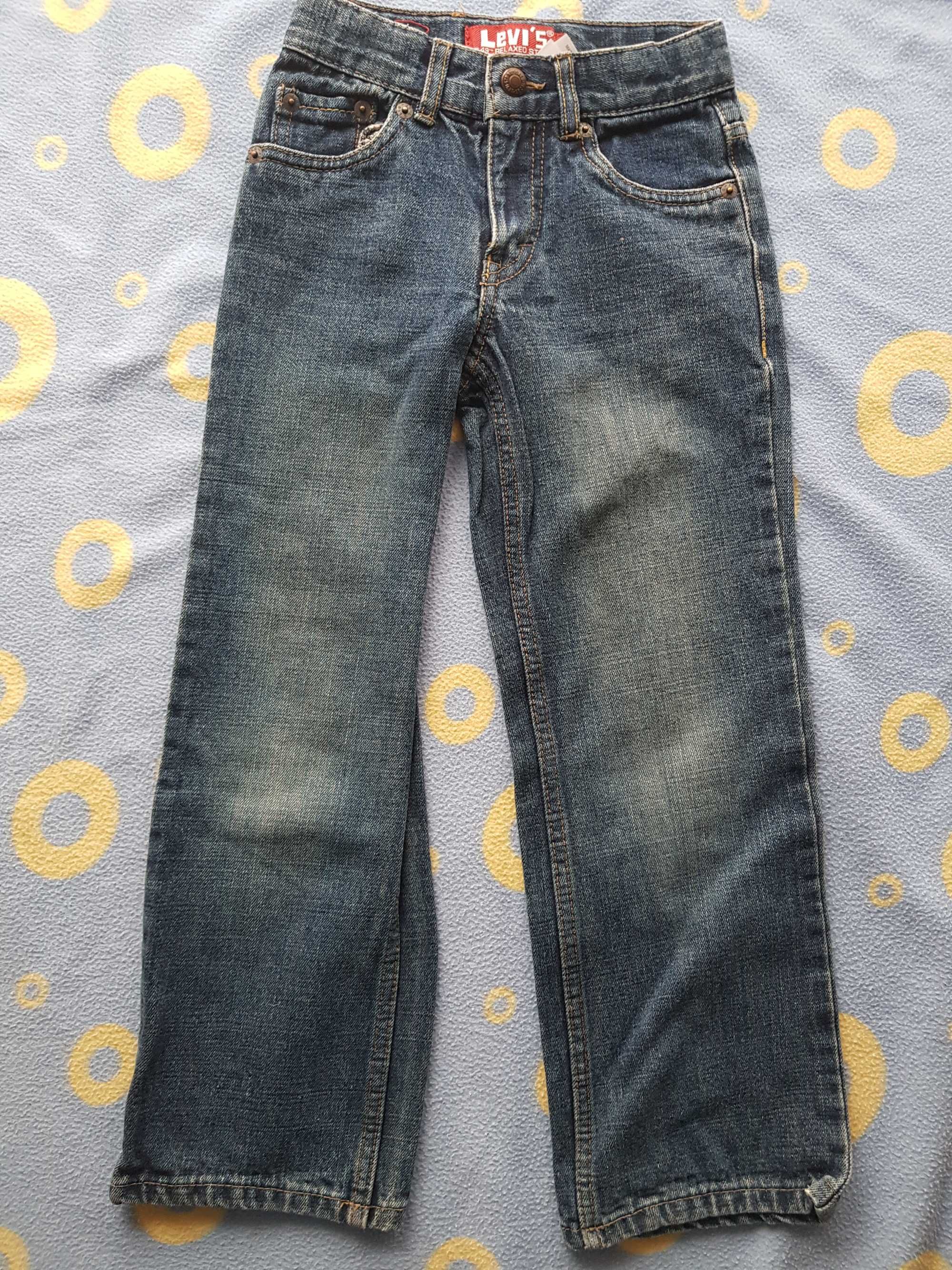 spodnie jeansowe dla chłopca levis
