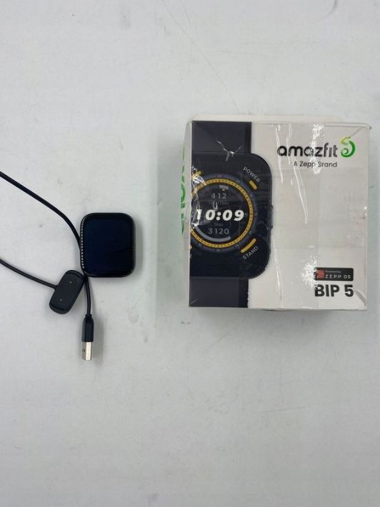uszkodzony smartwatch amazfit bip czarny opis