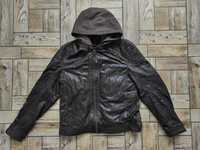 Оригінальна шкіряна куртка Gipsy Mauritius Ormey Leather Jacket 2в1