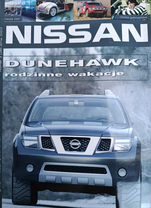 NISSAN Dunehawk Pathfinder Primera Tokyo Motor Show wydanie rok 2003