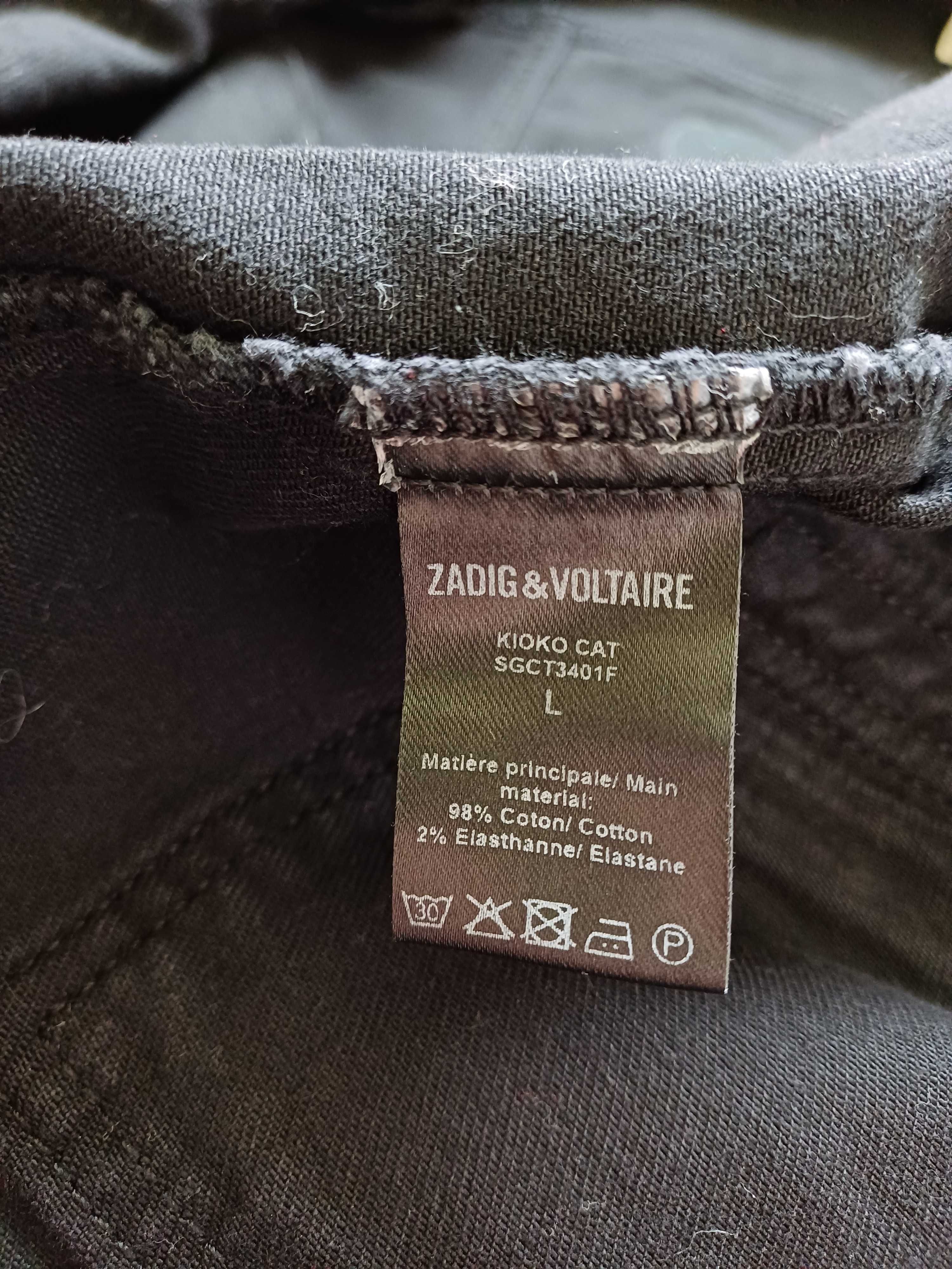Zadig Voltaire dżinsowa kurtka rozmiar L
