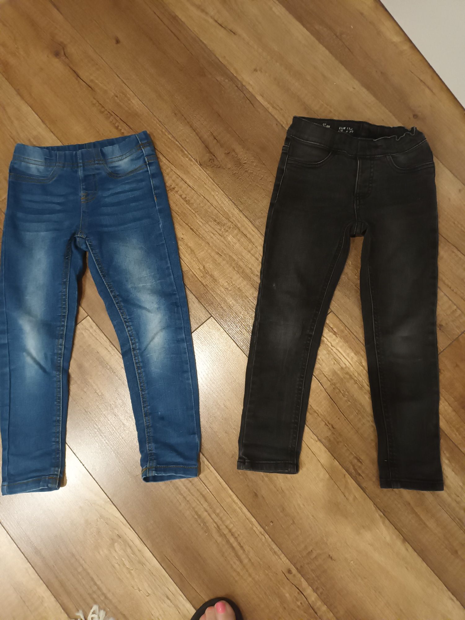 Leginsy jeansowe 110