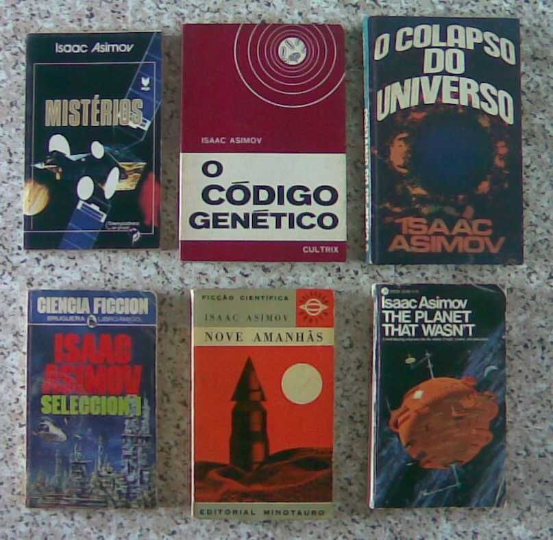 Isaac Asimov - 25 livros - venda individual