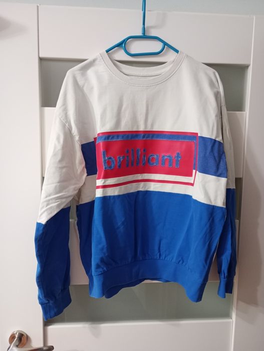 Bluza damska oversize z nadrukiem