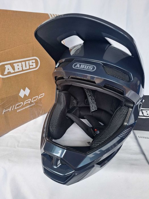 Kask rowerowy fullface Abus HiDrop Midnight Blue XL 61-62cm