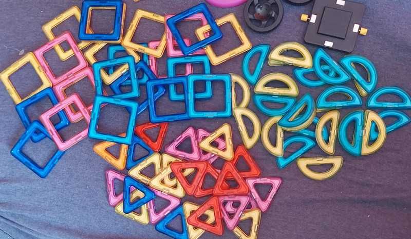 Klocki magnetyczne 94 elementy