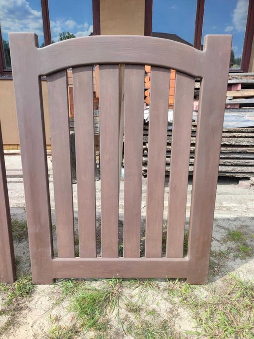 Brama wjazdowa drewniana