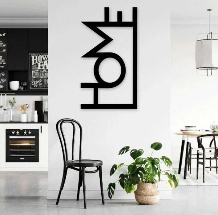 Dekoracja ścienna 3d, obraz, - Home , Dom – K0060 - Producent -