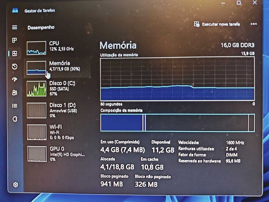 Computador HP EliteDesk 800 G1 SFF/ i5 3.2GHz QuadCore/ 16GB/SSD 240GB
