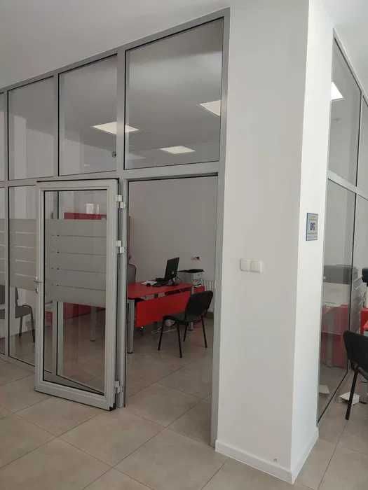 ścisłe centrum przygotowane dla banku , klimatyzacja