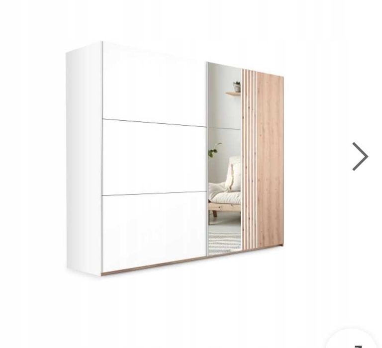 (szuflady,lustro,lamele,250x215x65) Szafa sintra Darmowa dostawa