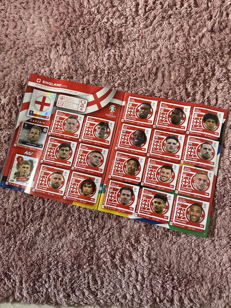 Vendo Caderneta Cromos Euro 2024 - faltam apenas 36 cromos