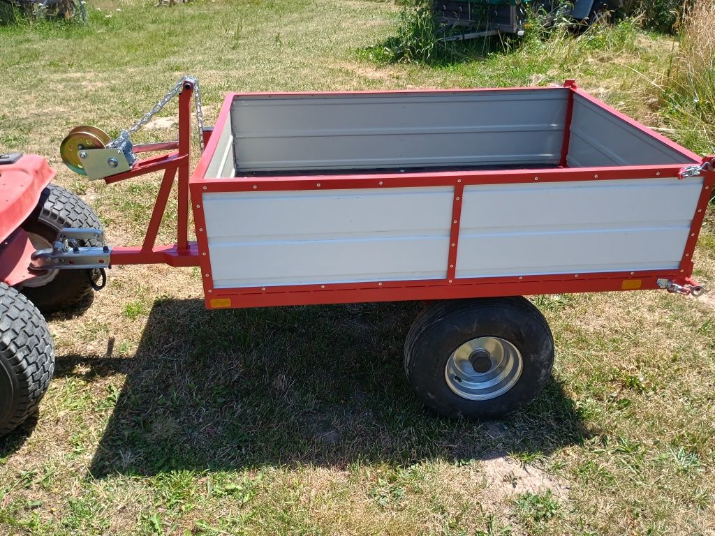 Przyczepka traktorek quad. Kiper
