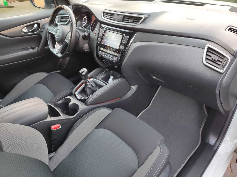 Nissan QASHQAI*1,3DIG-T**Kamera 360*Panorama*LEDY*Navi*Biała perła*