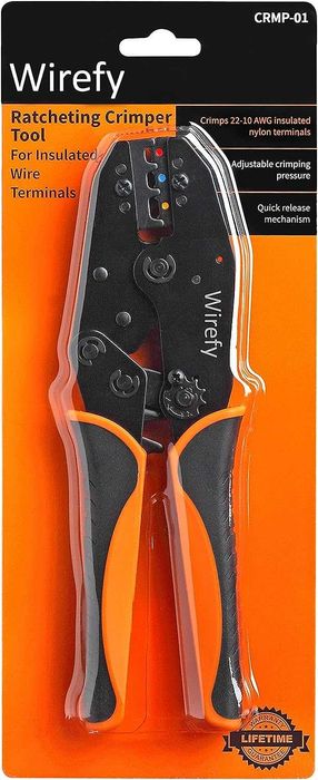 Szczypce Zaciskowe Do Tulejek Kablowych 'Wirefy Zaciskarka Złączy