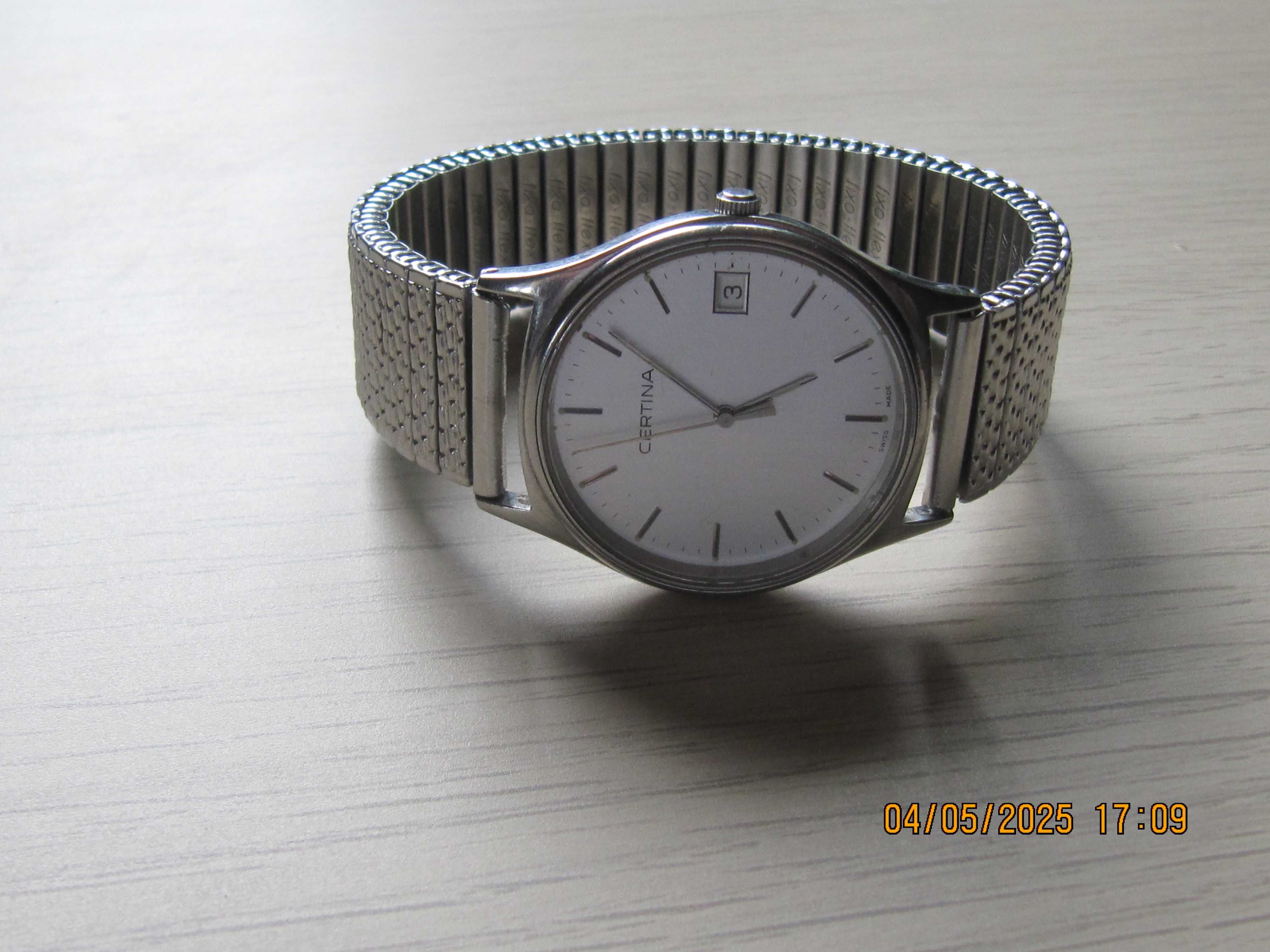 Certina quartz oryginalny zegarek