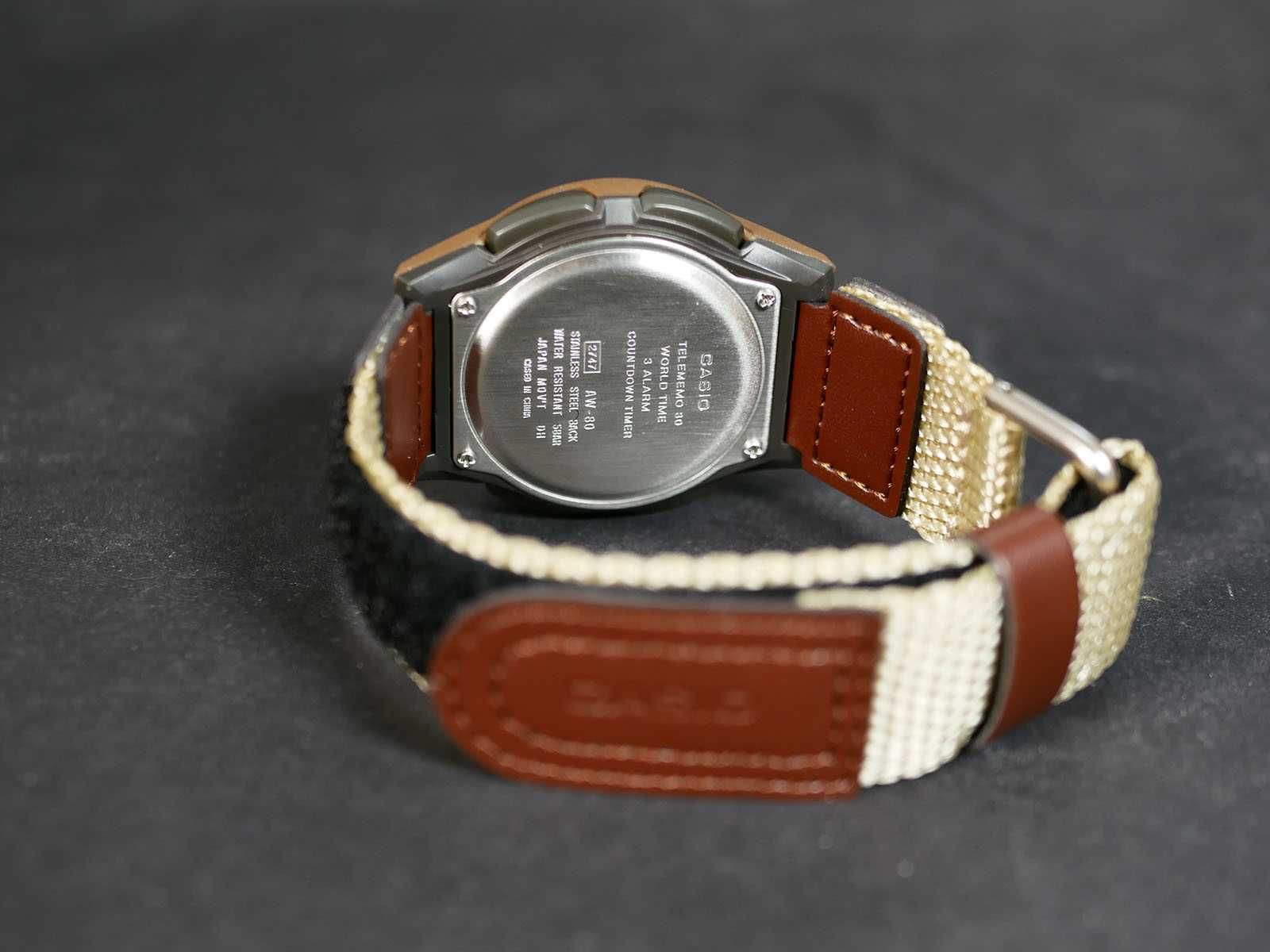 Годинник Casio AW-80V-5BV Brown цифро-аналоговий