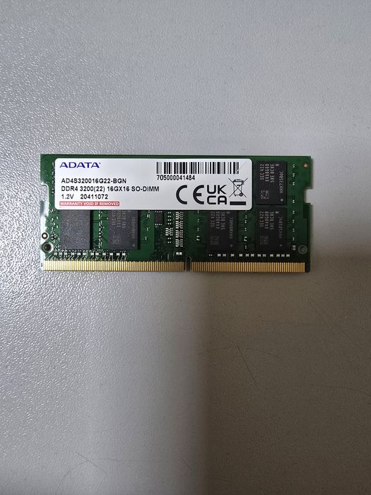 Оперативна память для ноутбука (ОЗУ,ОЗП) 16Gb DDR4