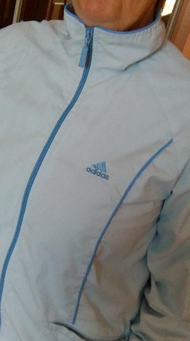 Dres błękitny ADIDAS r. L * JAK NOWY