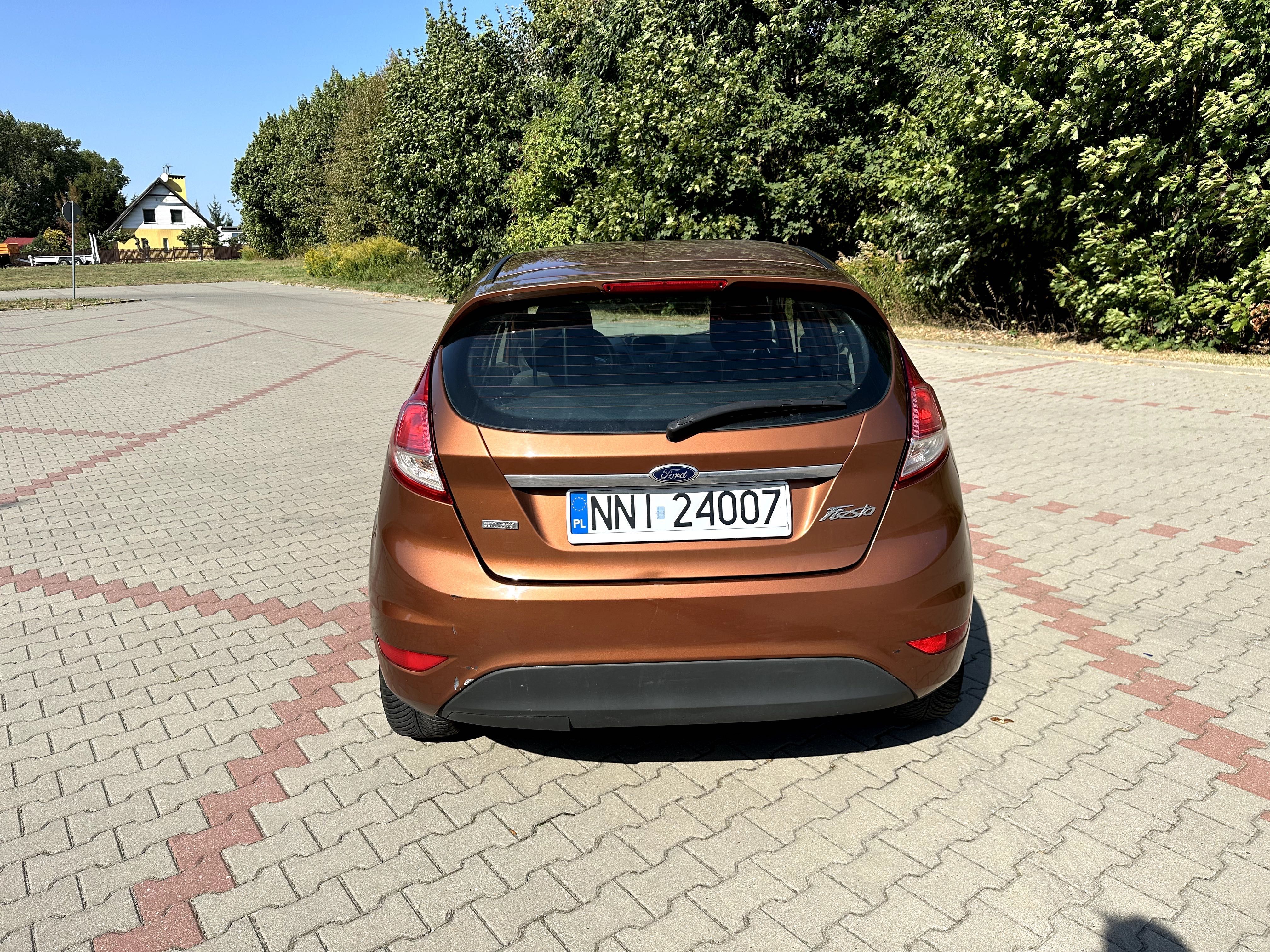 Ford Fiesta MK7, lift, Titanium, 1.5 TDCI, 75 KM, Diesel, 2013 rok