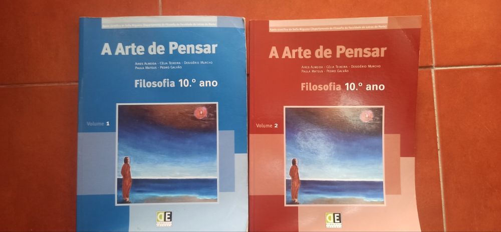 Manuais de Filosofia 10 Ano - A Arte de Pensar (1 e 2)