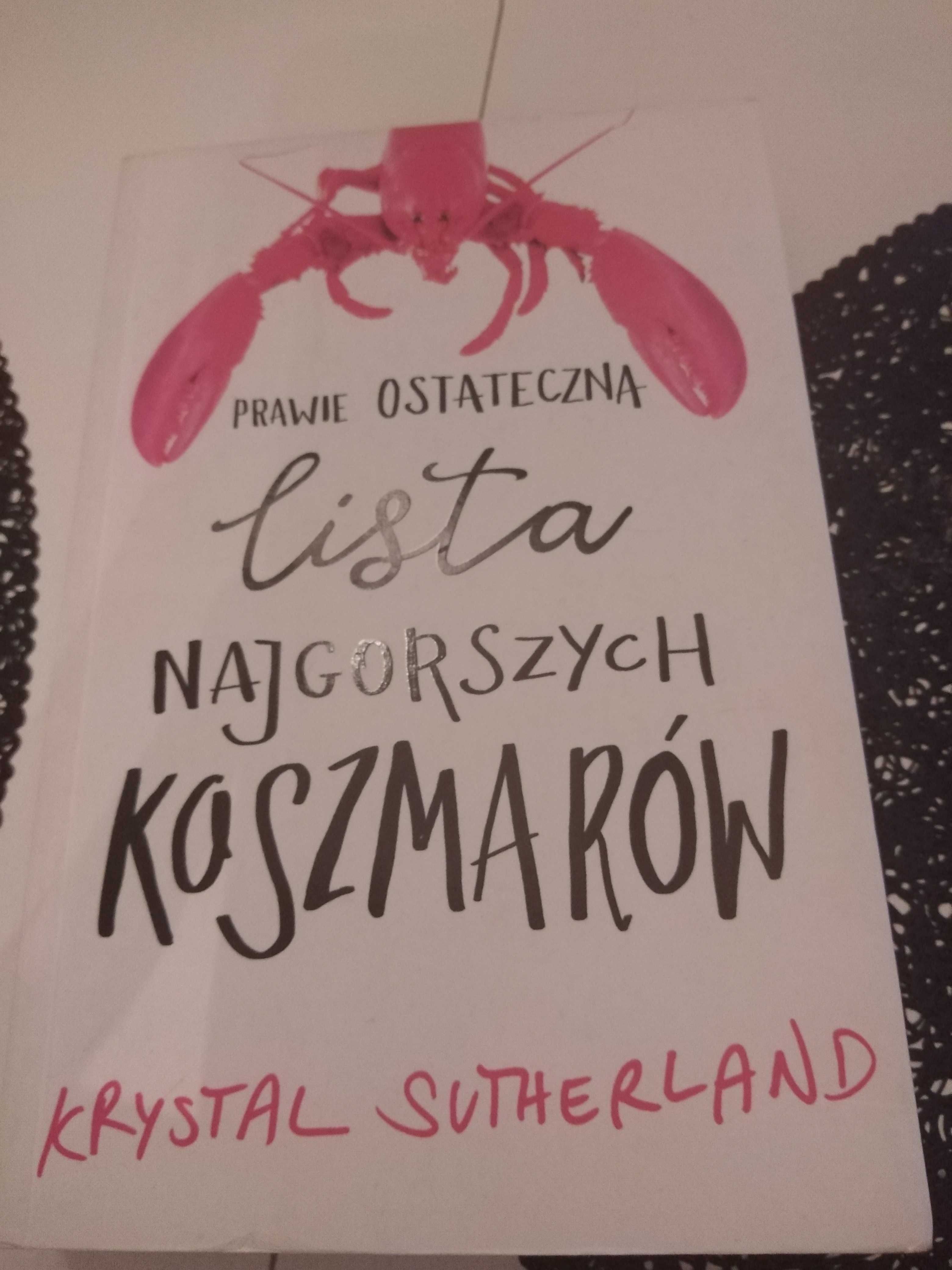 Prawie ostateczna lista najgorszych koszmarów - książka