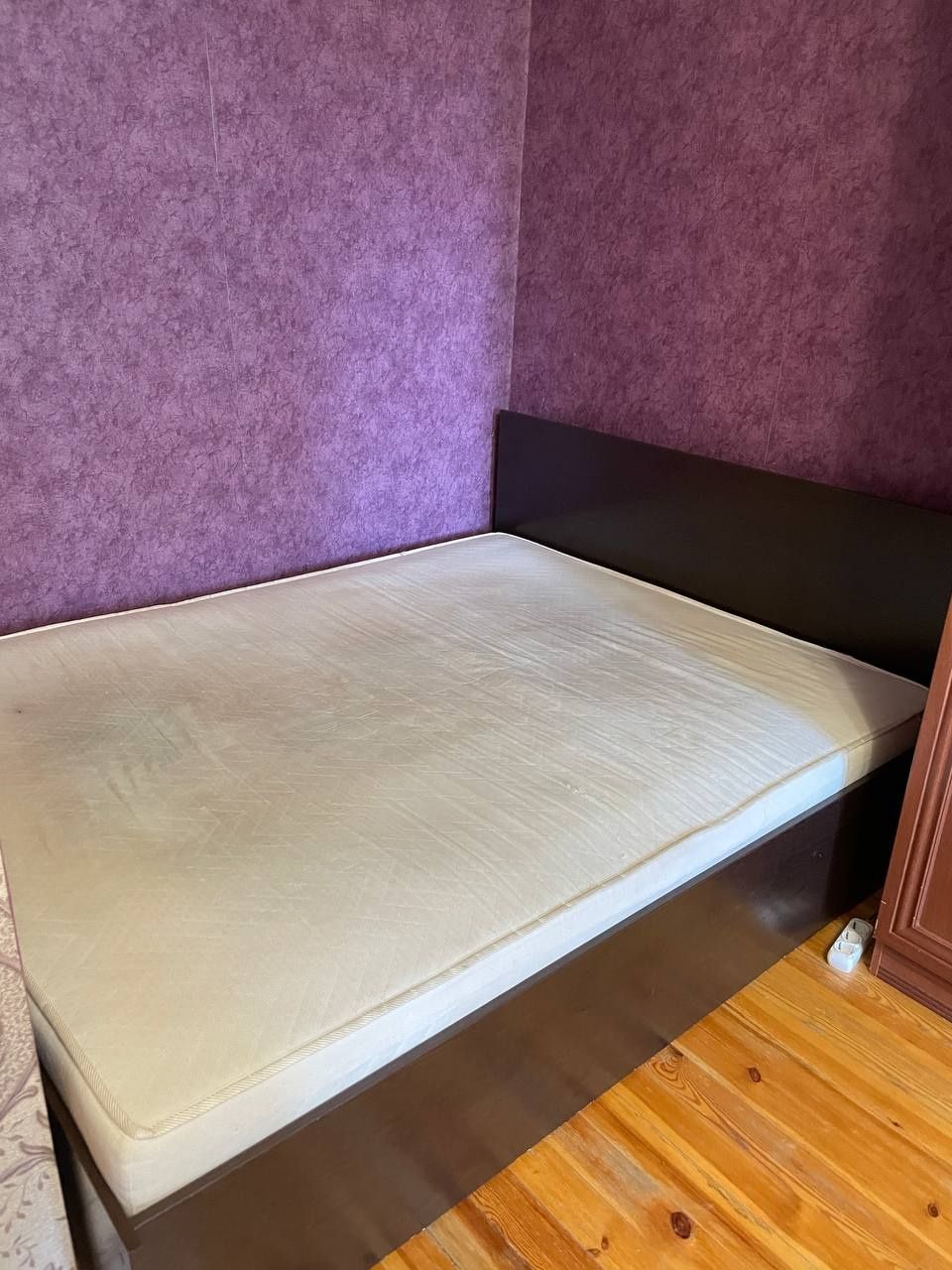 Ліжко двоспальне з матрасом, кровать, матрац, матрас 160х200 см