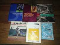 Livros de desporto antigos a 6€ cada