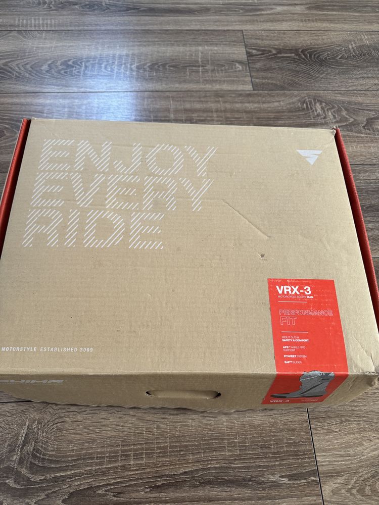 Buty Motocyklowe VRX-3 RED FLUO