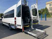 Mercedes-Benz Sprinter Sprinter Maxi przewozu niepełnosprawnych Rampa inwalida Flex 3-wózki