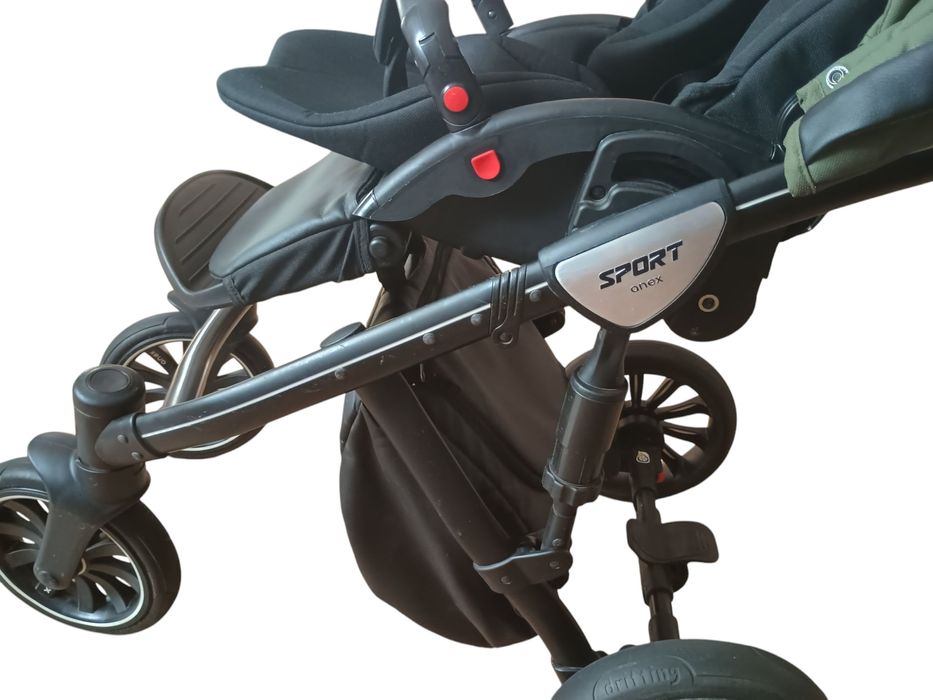 Wózek 2w1 Anex Sport pompowane koła