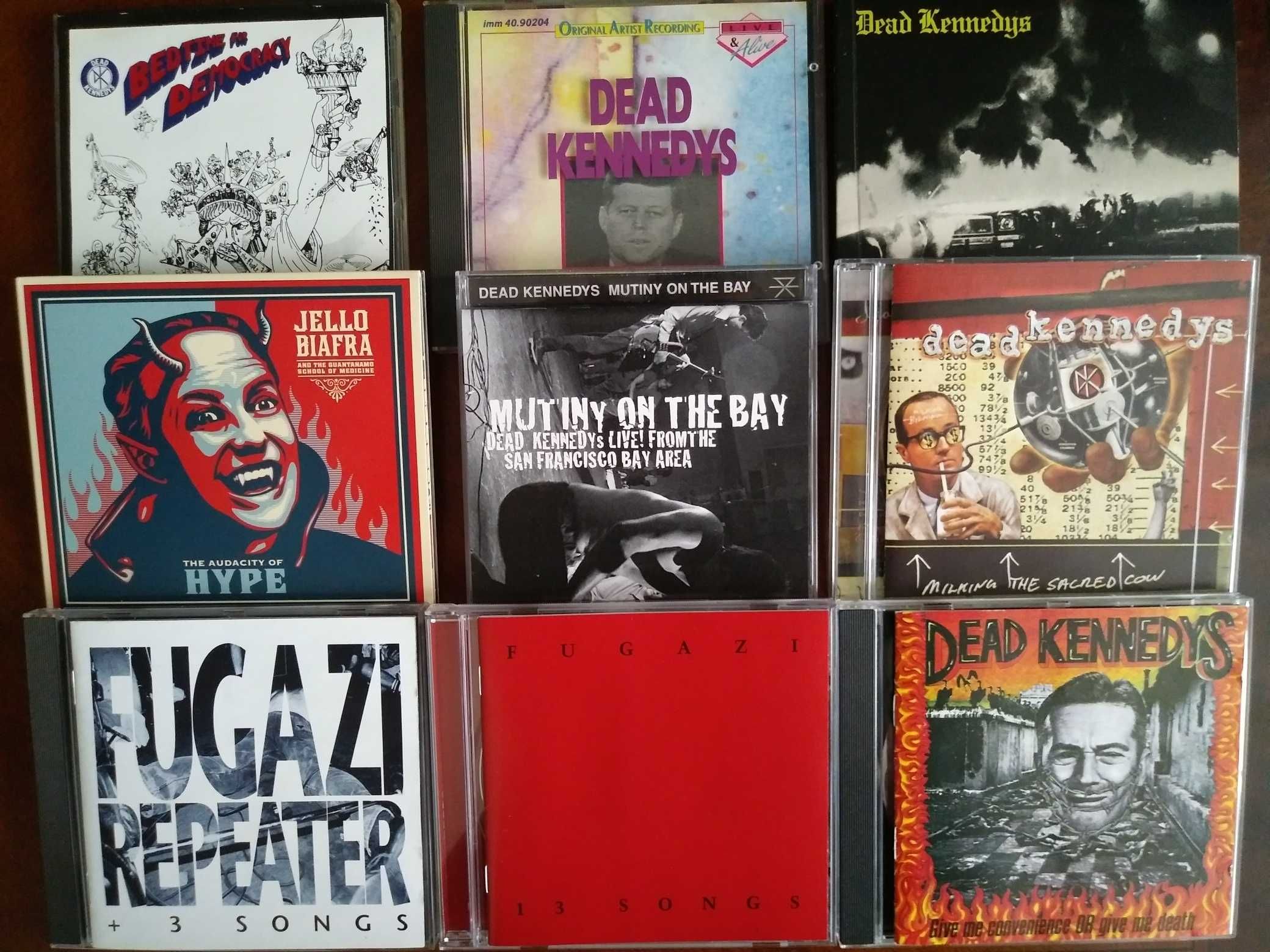 Punk, oi, hard core - szeroki wybór płyt CD - z wielu krajów ze świata