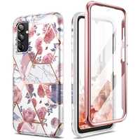 Etui z Szybką Velar Braders do Samsung Galaxy A14/4g / 5g Marble